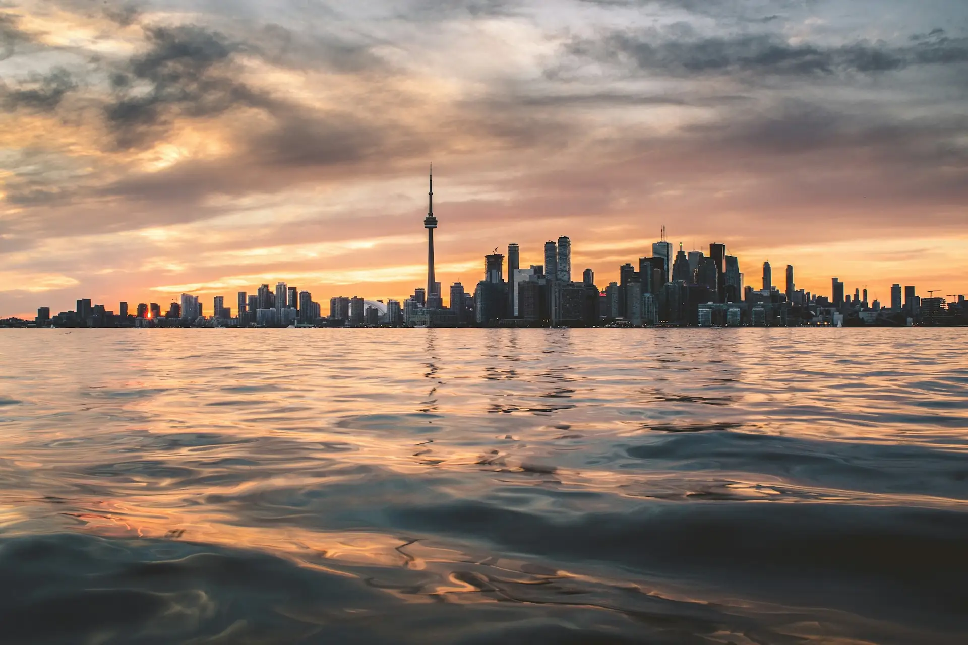 The Toronto skyline